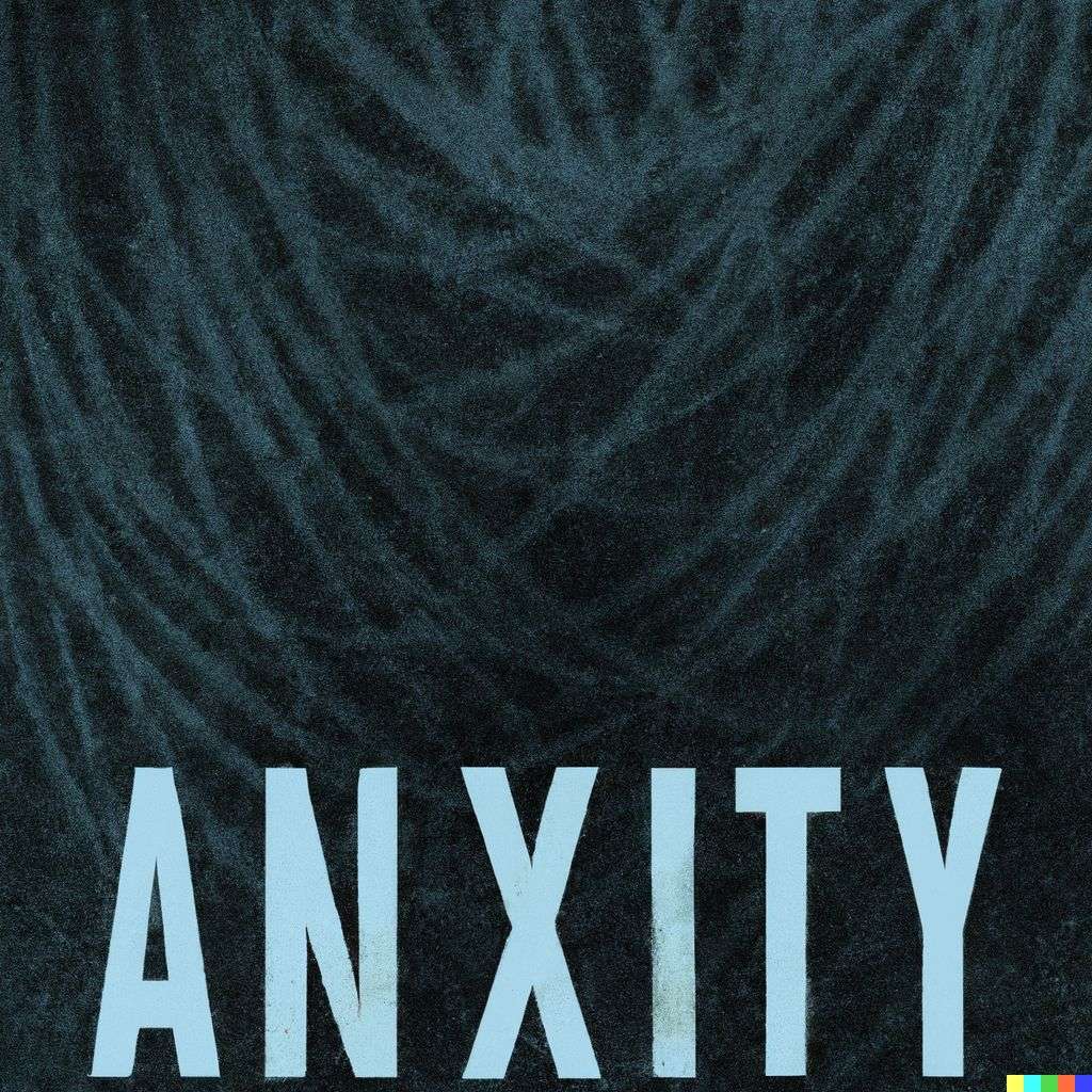 a representation of anxiety, movie poster